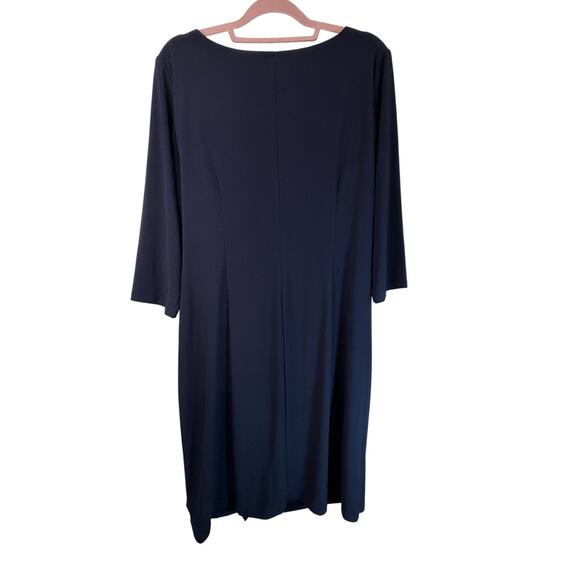 Jessica Howard Navy Blue Dress - Size 16W - Picture 4 of 11